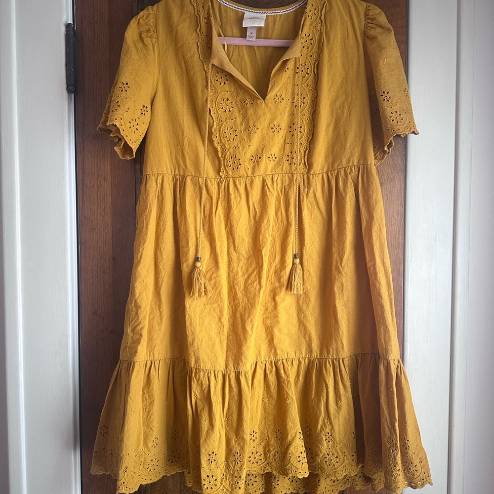 Knox Rose Women’s Sun Dress with Eyelet Details